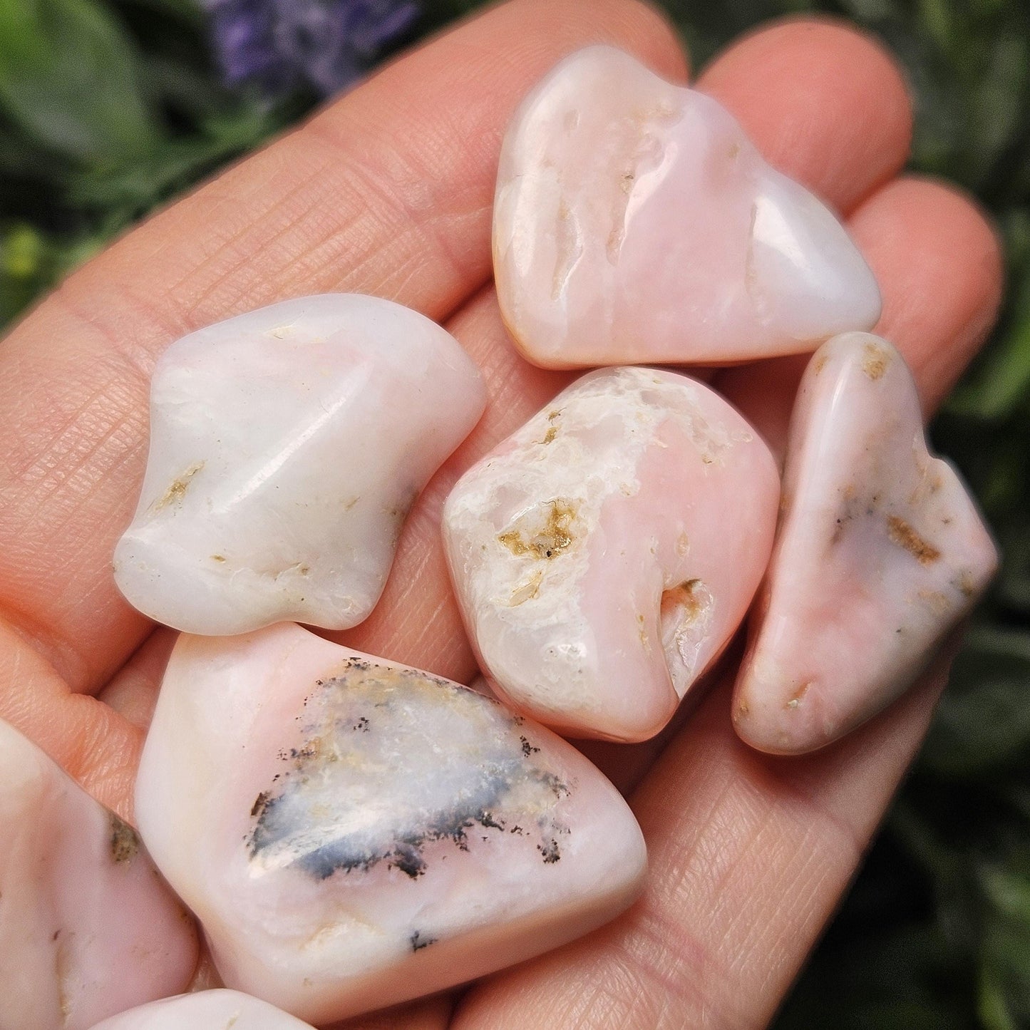 Pink Opal Crystal from Peru (2