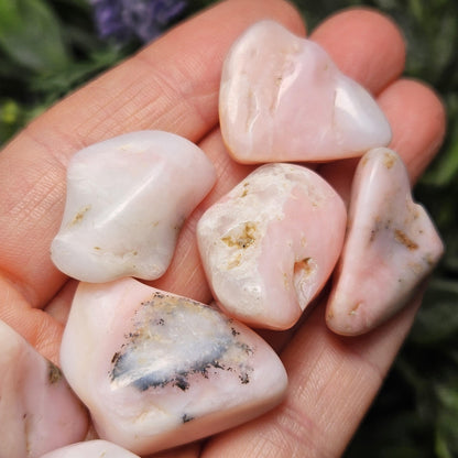 Pink Opal Crystal from Peru (2