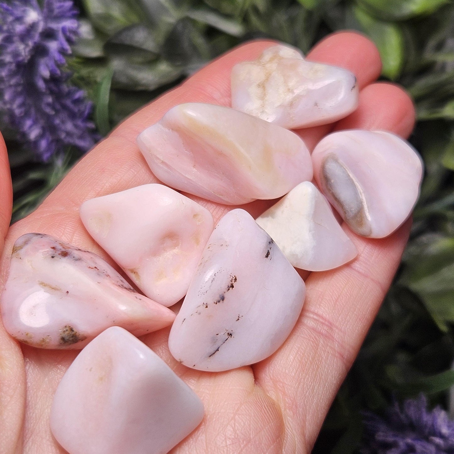 Pink Opal Crystal from Peru (2