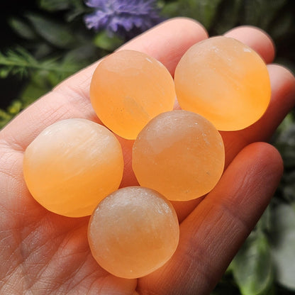 Orange Selenite Tumbled Crystals (0.75