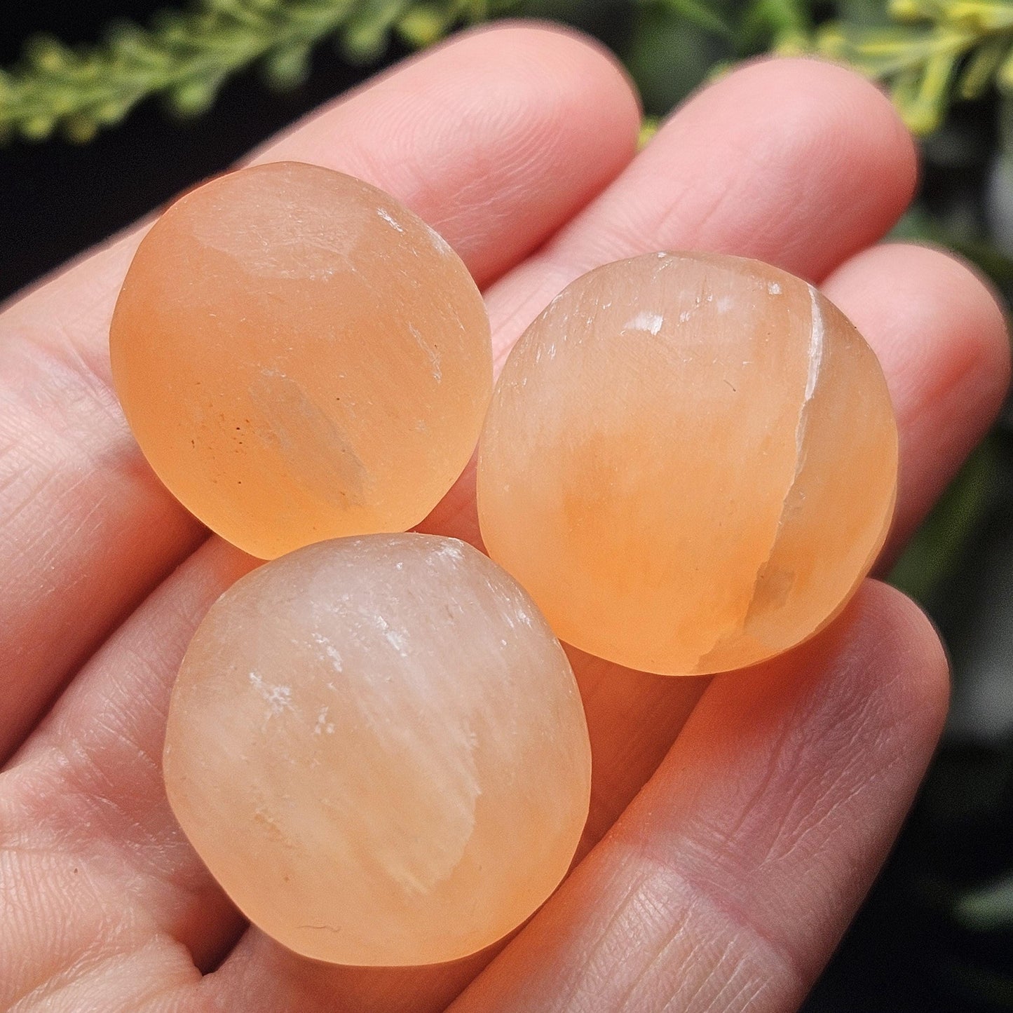 Orange Selenite Tumbled Crystals (0.75