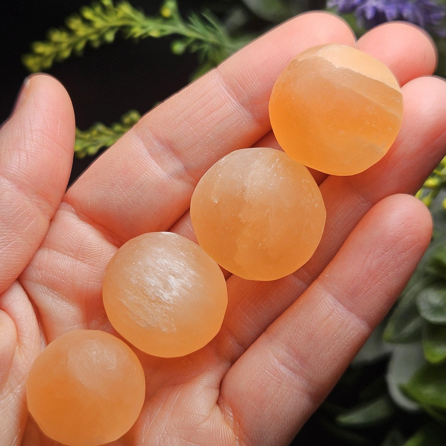 Orange Selenite Tumbled Crystals (0.75