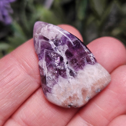 Pink Amethyst Chevron Crystal from Brazil