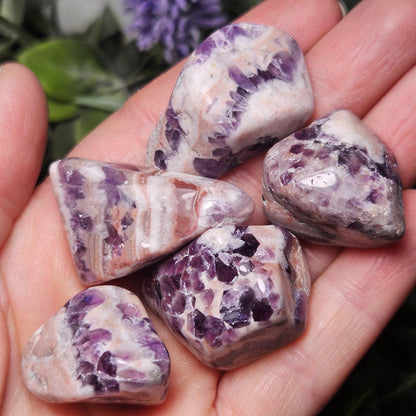 Pink Amethyst Chevron Crystal from Brazil
