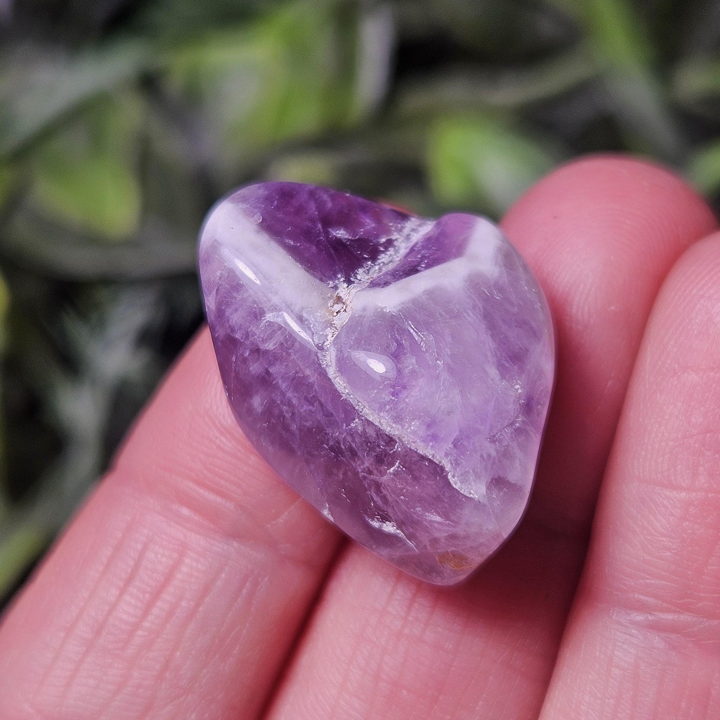 Chevron Amethyst Crystal, Brazilian Polished Amethyst, Choose Your Size