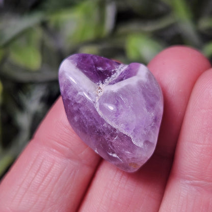 Chevron Amethyst Crystal, Brazilian Polished Amethyst, Choose Your Size