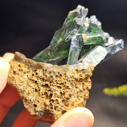 Vivianite Crystal Specimen 94.81g, Terminated Vivianite Crystal, Raw Blue