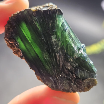 Vivianite Crystal Cluster 28.10g, Vivianite Specimen, Raw Blue