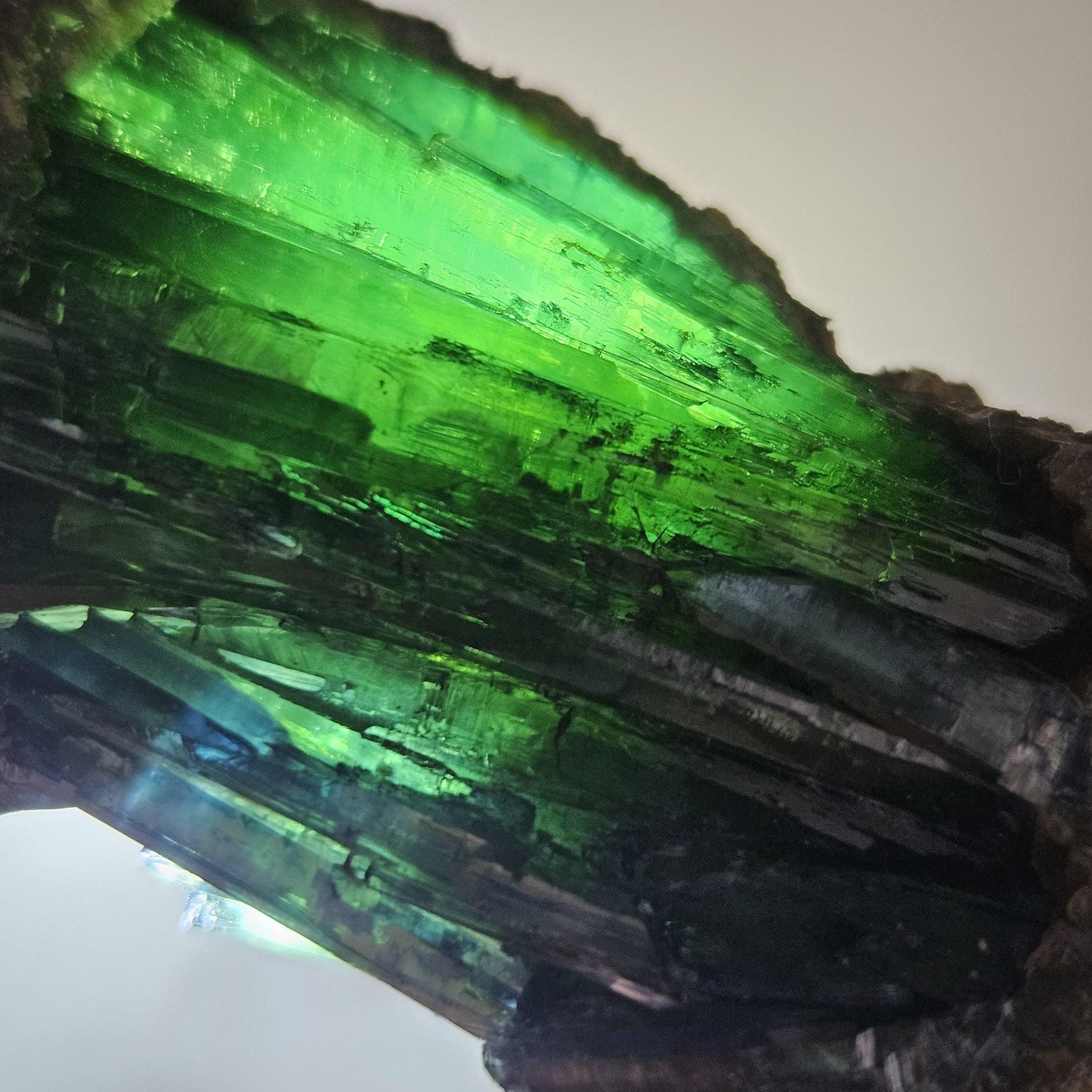 Vivianite Crystal Cluster 28.10g, Vivianite Specimen, Raw Blue