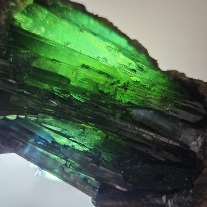 Vivianite Crystal Cluster 28.10g, Vivianite Specimen, Raw Blue