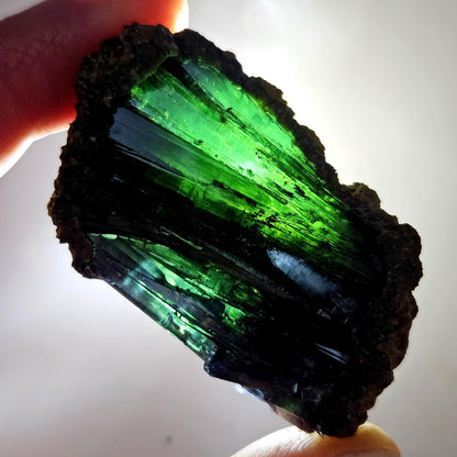 Vivianite Crystal Cluster 28.10g, Vivianite Specimen, Raw Blue