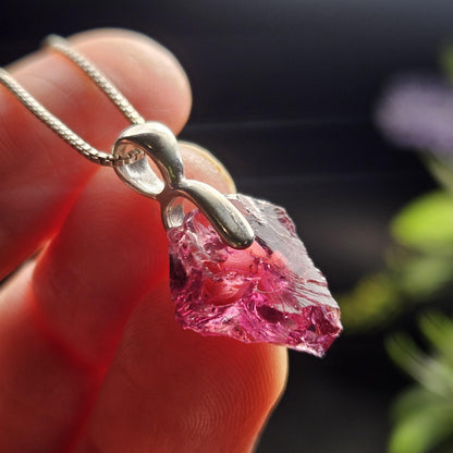Raspberry Garnet Pendant