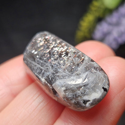 Meteor Shower Sunstone from Tanzania (8