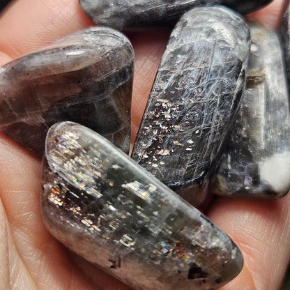 Meteor Shower Sunstone from Tanzania (8