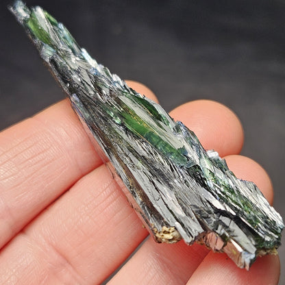 Vivianite Crystal Cluster 18.37g, Vivianite Specimen, Raw Blue