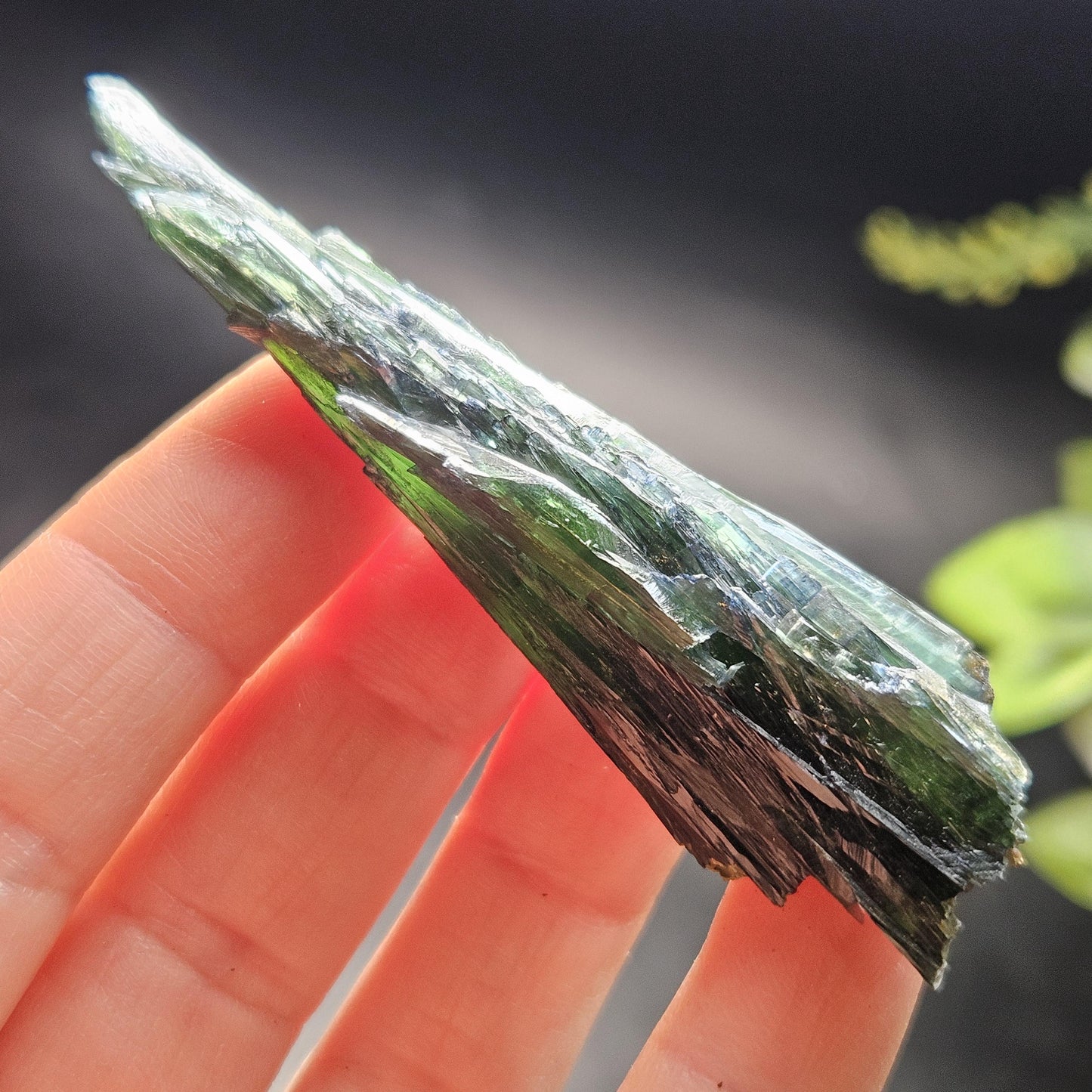 Vivianite Crystal Cluster 18.37g, Vivianite Specimen, Raw Blue