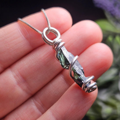 Vivianite Crystal Pendant, High Quality Terminated Specimen