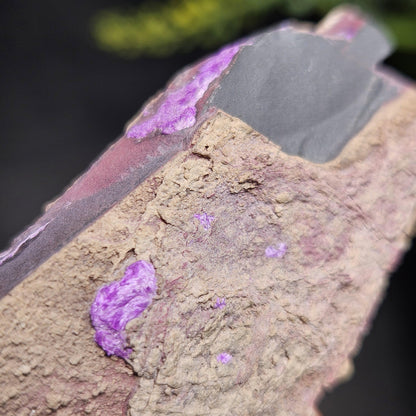 Fibrous Sugilite Specimen 75.95g, Raw South African Sugilite Crystal