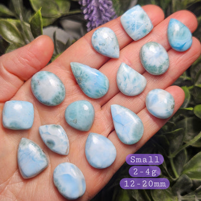 Blue Larimar Crystal Specimens, Choose Your Size