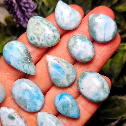 Blue Larimar Crystal Specimens, Choose Your Size