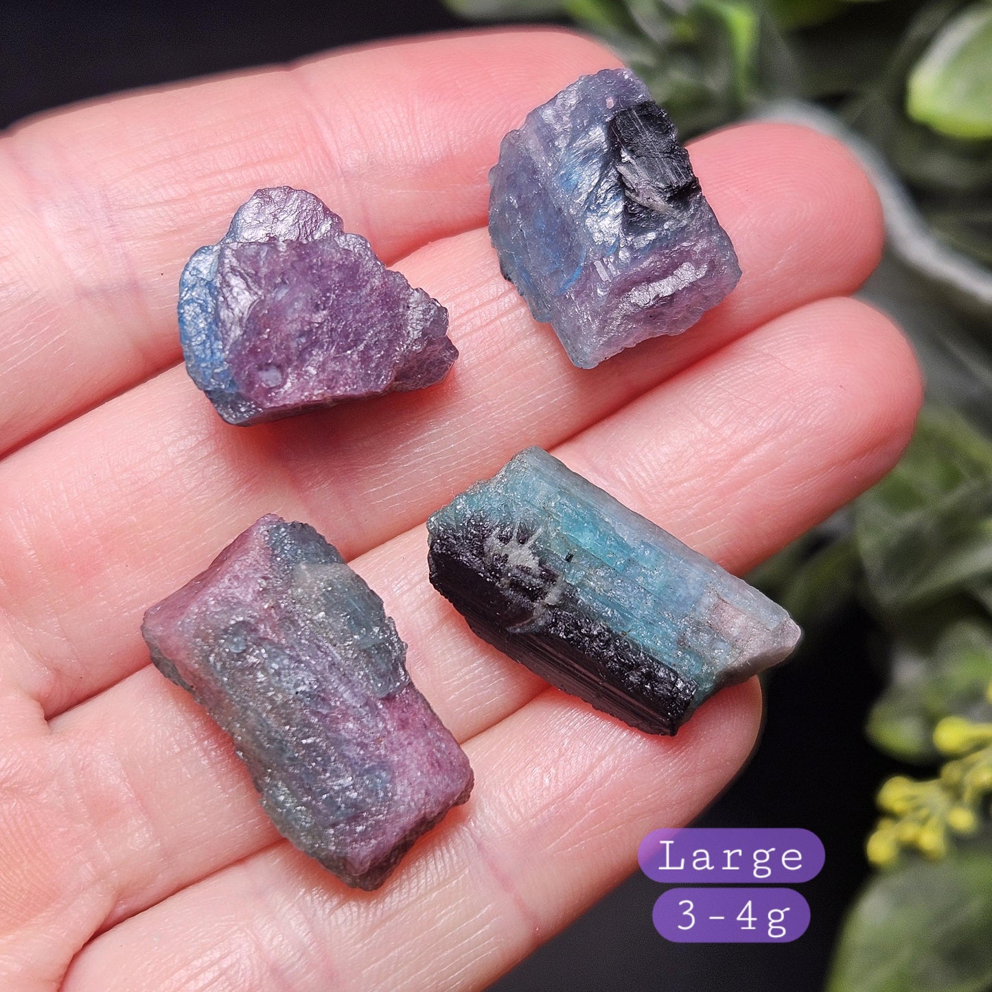 Paraiba Blue Tourmaline from Brazil, Choose Your Size