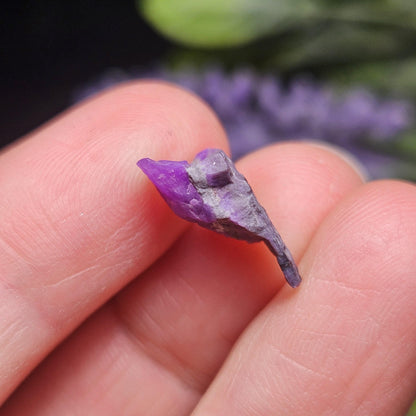 Gel Sugilite Crystal 0.92g, OLD STOCK Raw South African Sugilite Stone Specimen