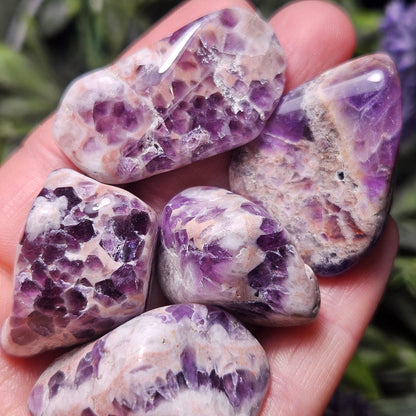 Pink Amethyst Chevron Crystal from Brazil