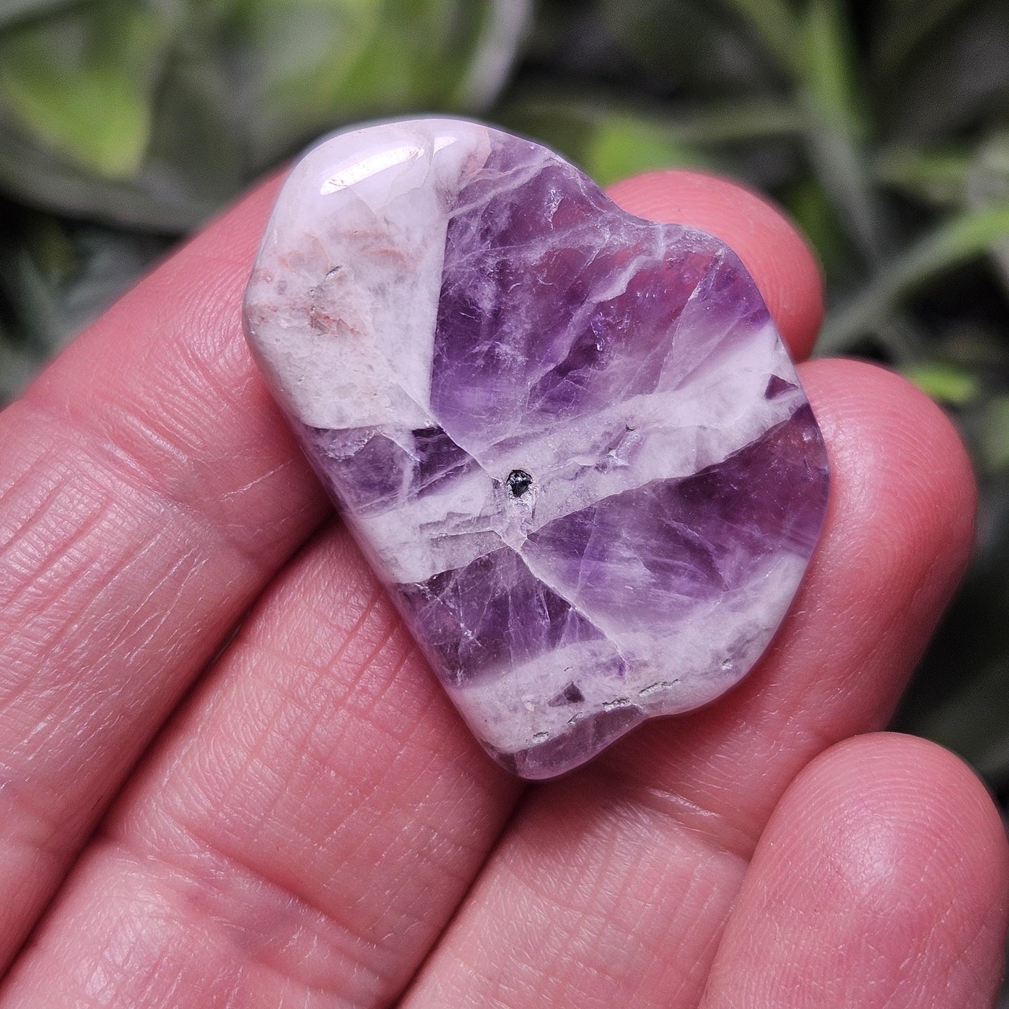 Chevron Amethyst Crystal, Brazilian Polished Amethyst, Choose Your Size