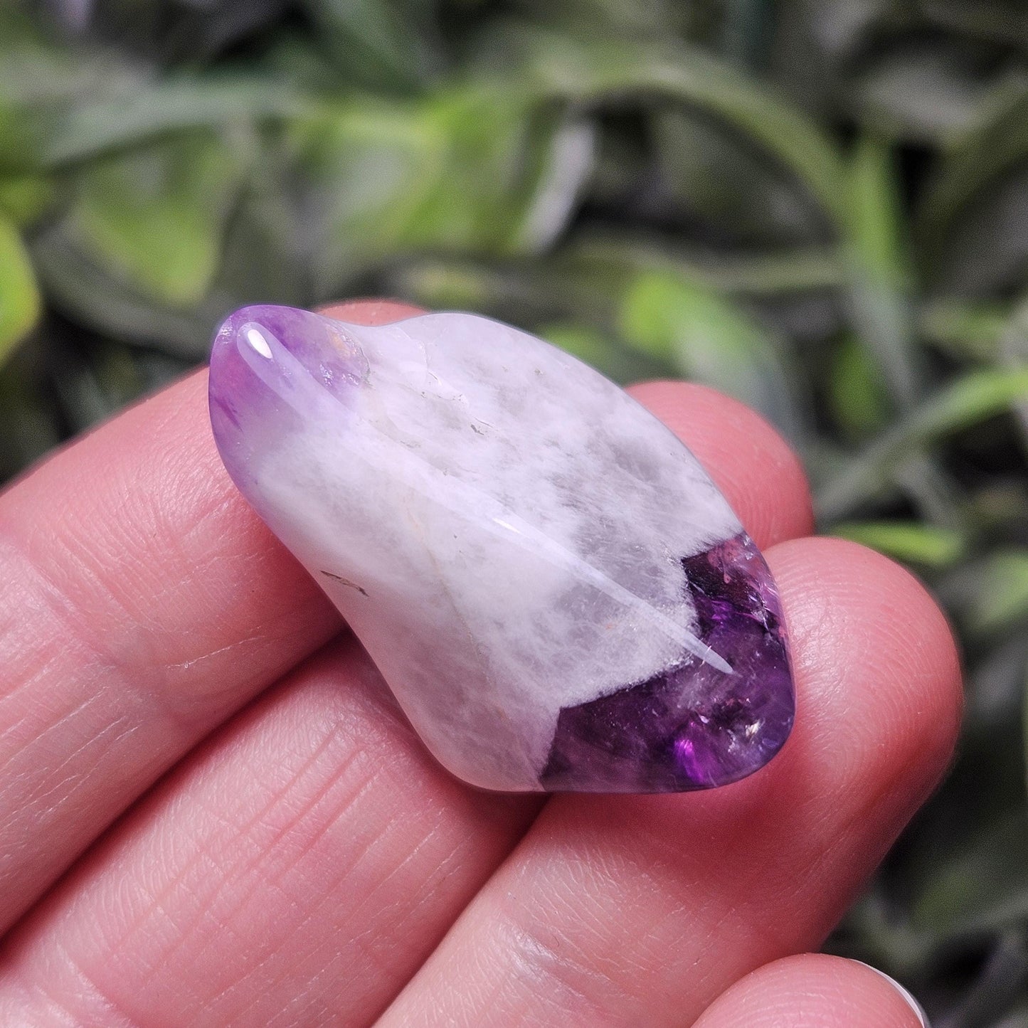 Chevron Amethyst Crystal, Brazilian Polished Amethyst, Choose Your Size
