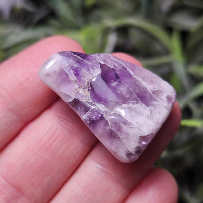 Chevron Amethyst Crystal, Brazilian Polished Amethyst, Choose Your Size