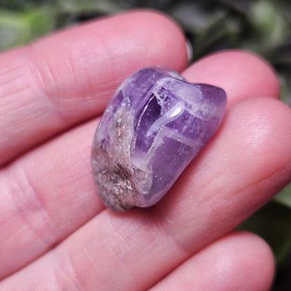 Chevron Amethyst Crystal, Brazilian Polished Amethyst, Choose Your Size