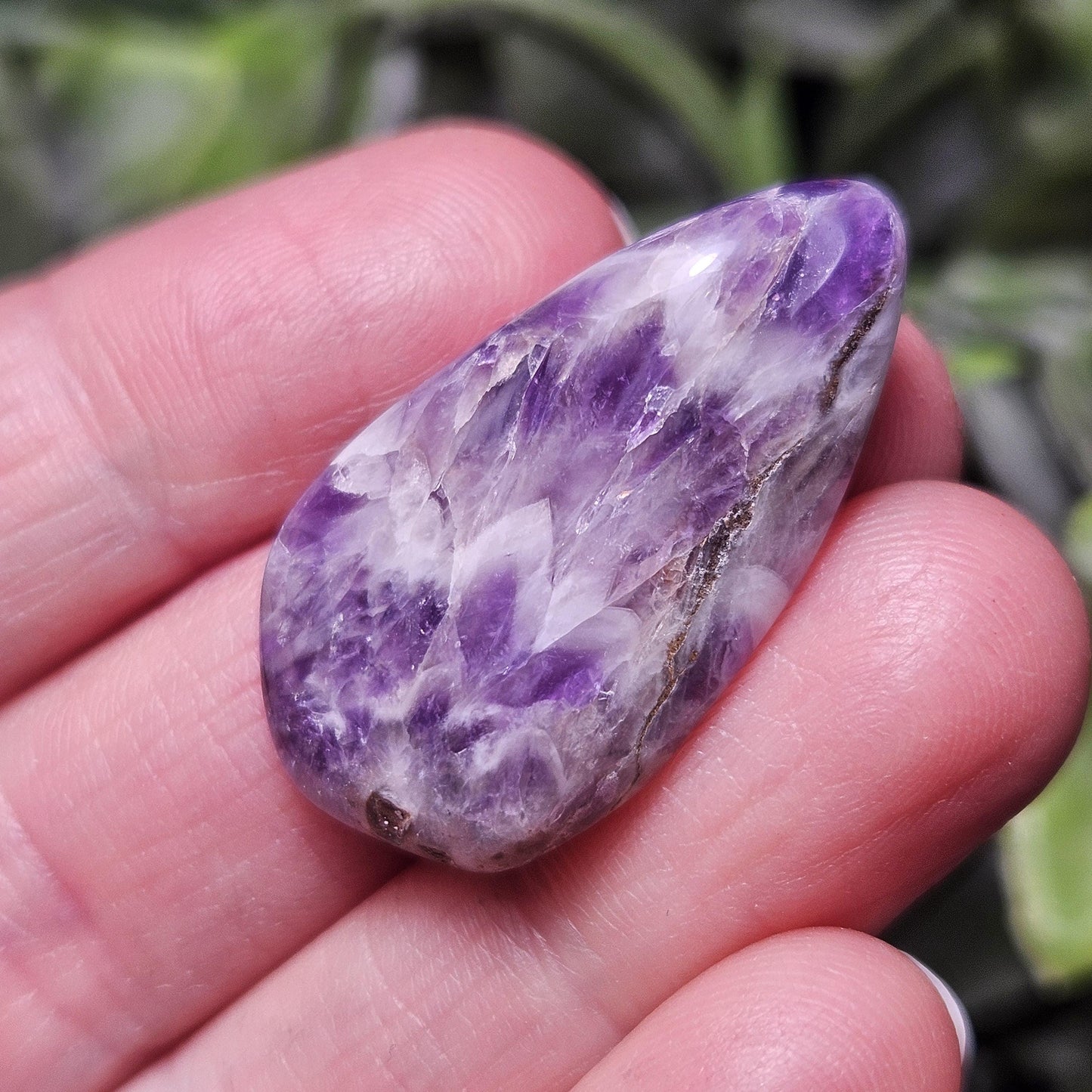 Chevron Amethyst Crystal, Brazilian Polished Amethyst, Choose Your Size