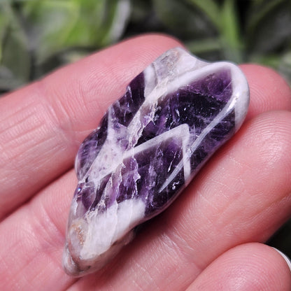 Chevron Amethyst Crystal, Brazilian Polished Amethyst, Choose Your Size