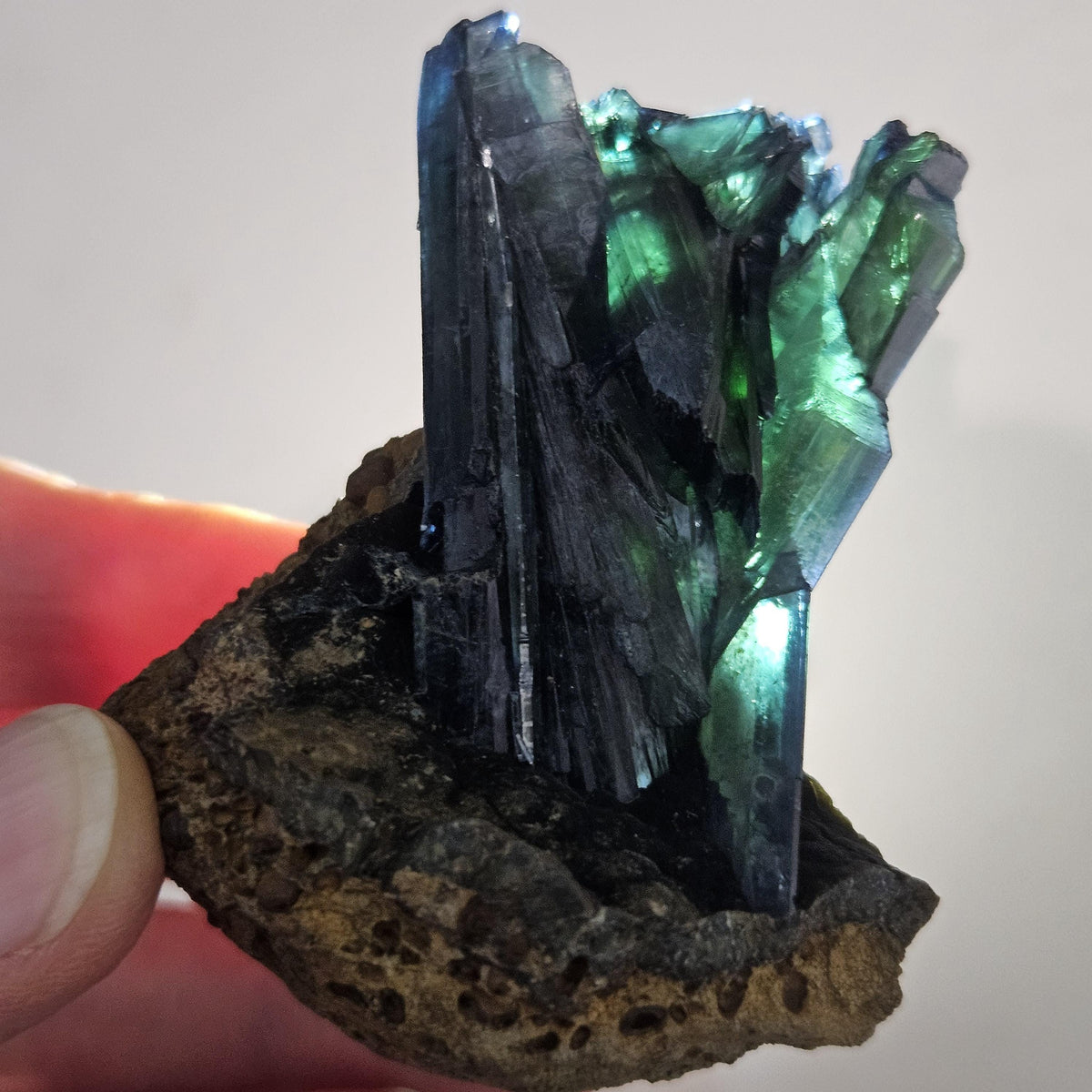 Vivianite Crystal Cluster Specimen 94.81g