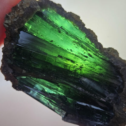 Vivianite Crystal Cluster 28.10g, Vivianite Specimen, Raw Blue