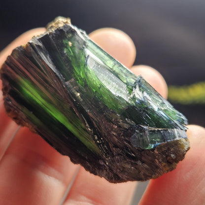 Vivianite Crystal Cluster 28.10g, Vivianite Specimen, Raw Blue