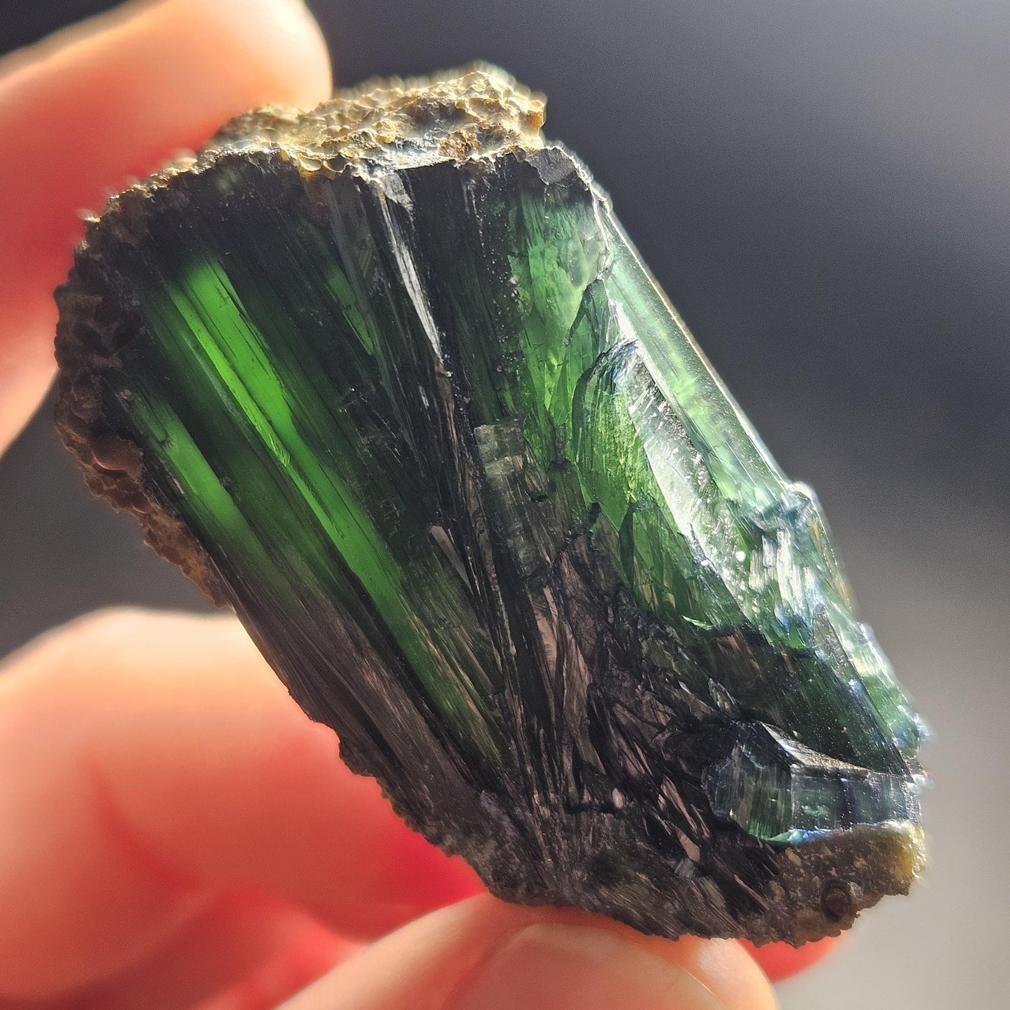 Vivianite Crystal Cluster 28.10g, Vivianite Specimen, Raw Blue