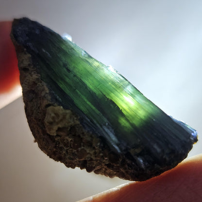 Vivianite Crystal Cluster 12.45g, Vivianite Specimen, Raw Blue