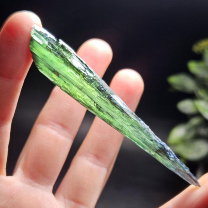 AAA Vivianite Crystal Specimen 8.94g, Terminated Vivianite Crystal, Raw Blue