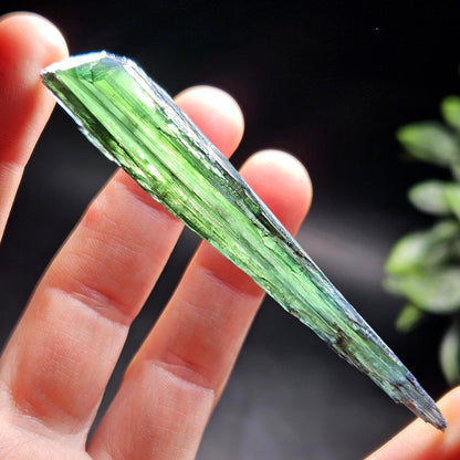 AAA Vivianite Crystal Specimen 8.94g, Terminated Vivianite Crystal, Raw Blue