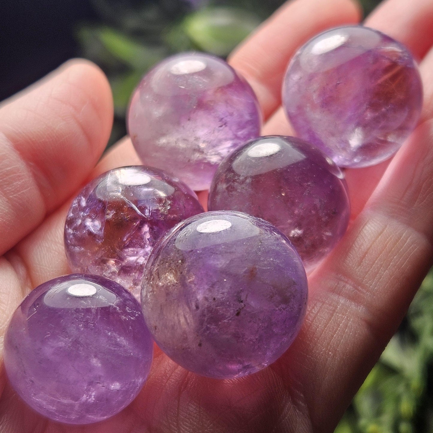 Amethyst Crystal Sphere