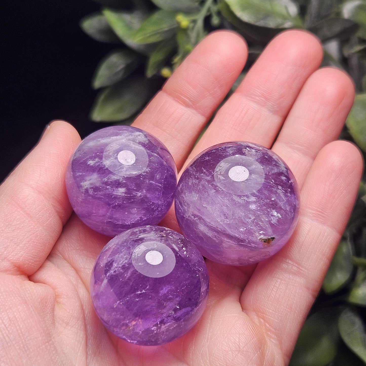 Amethyst Crystal Sphere