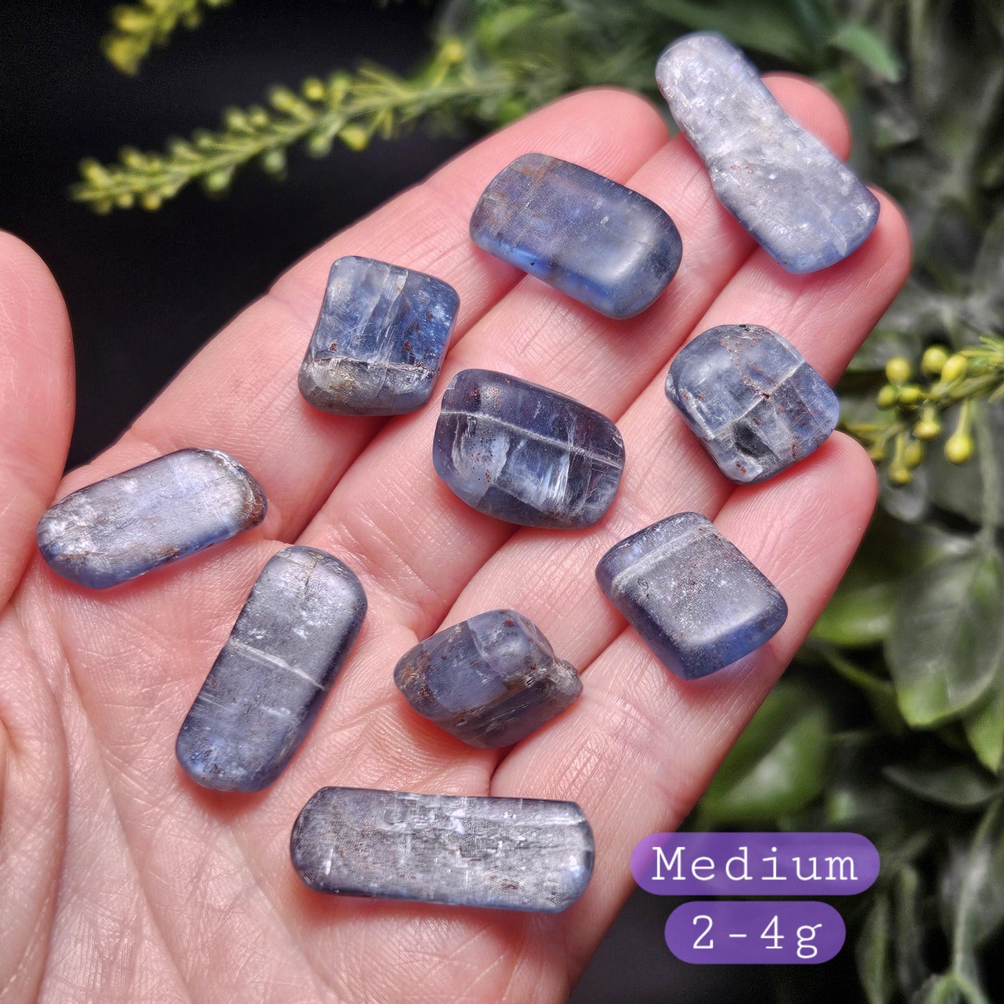 Tanzanian Blue Kyanite Polished Crystal