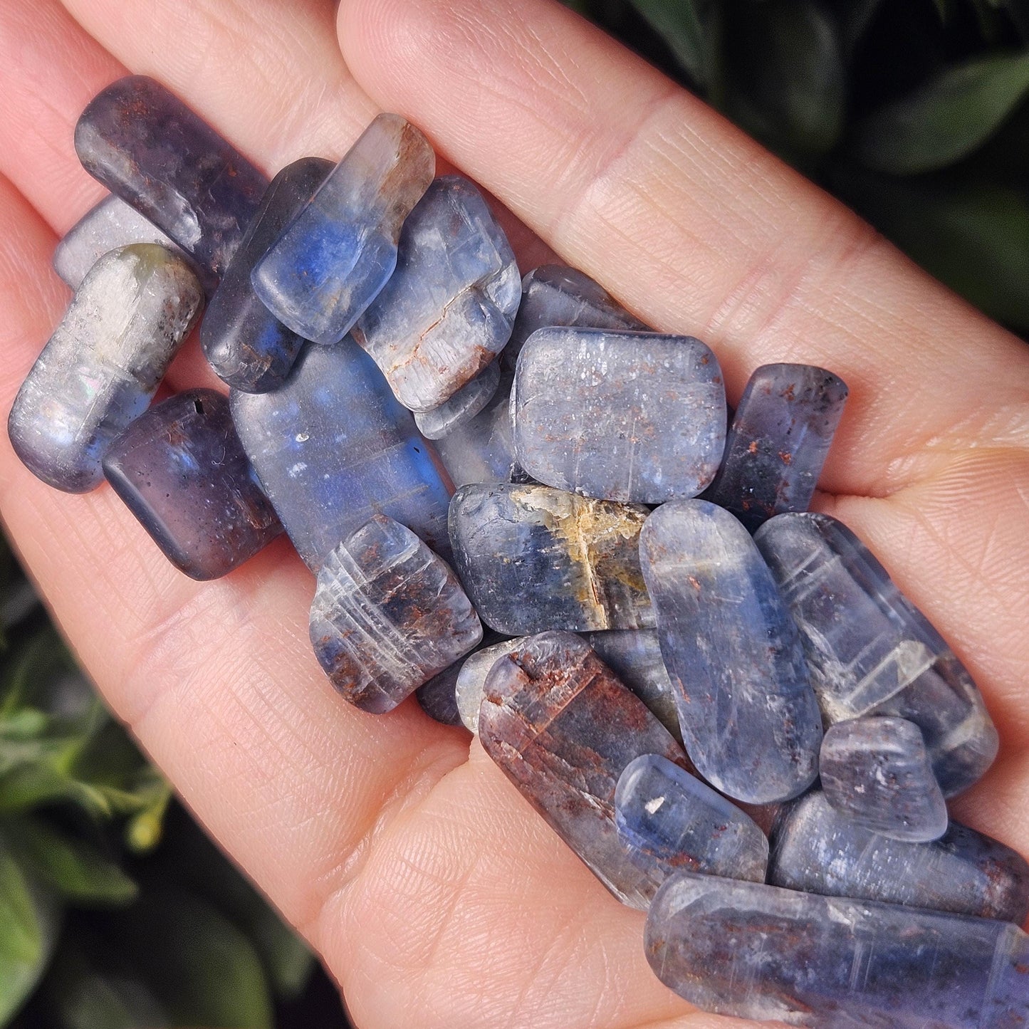 Tanzanian Blue Kyanite Polished Crystal