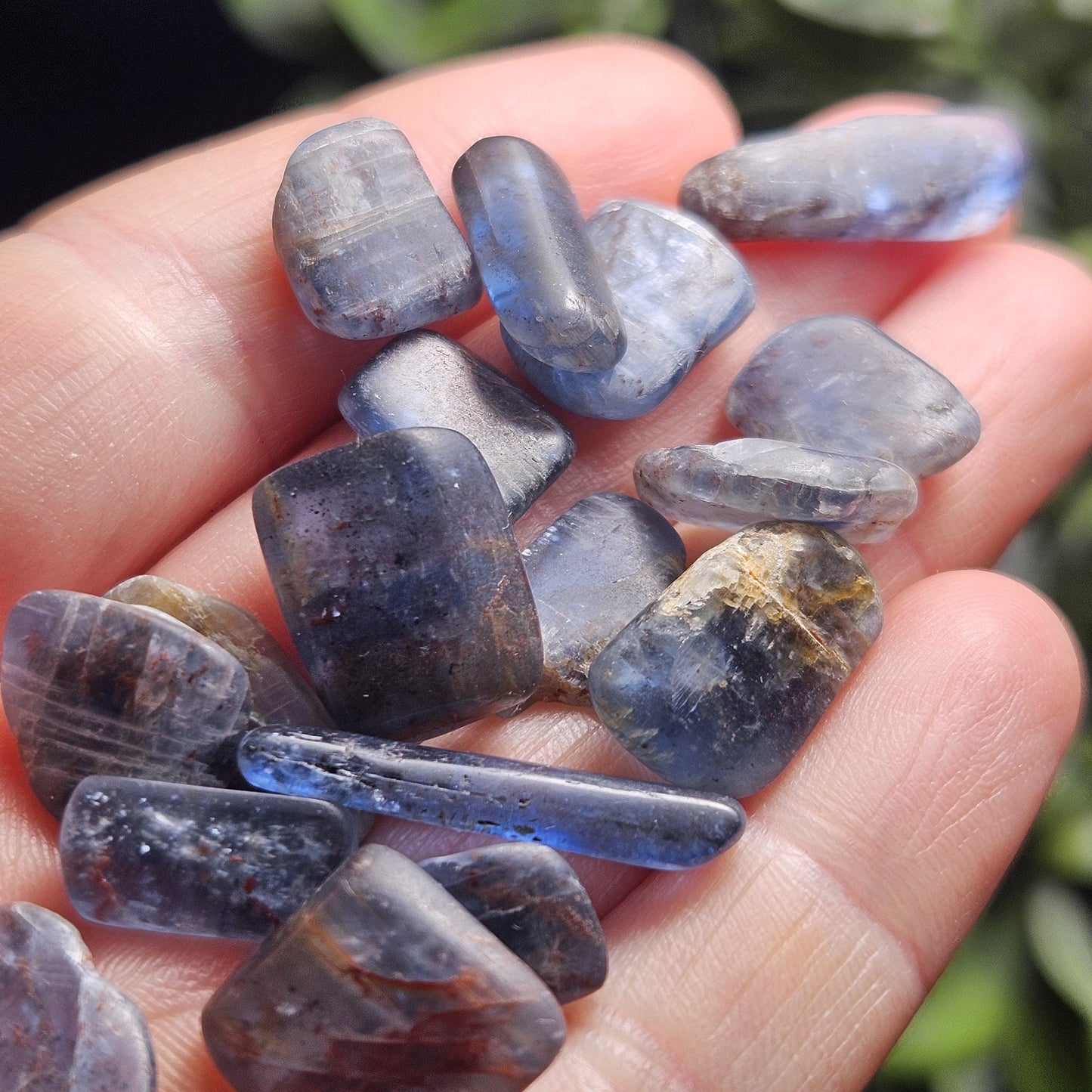 Tanzanian Blue Kyanite Polished Crystal
