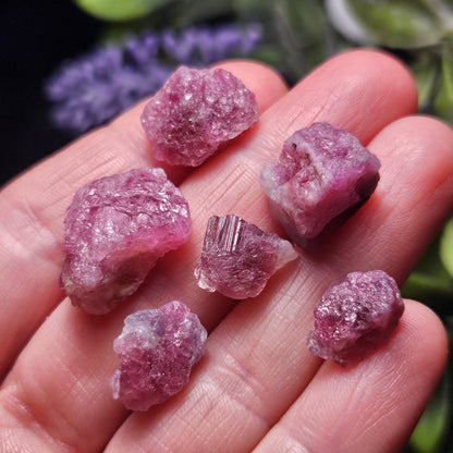 Pink Tourmaline Crystal, Raw Crystal from Brazil