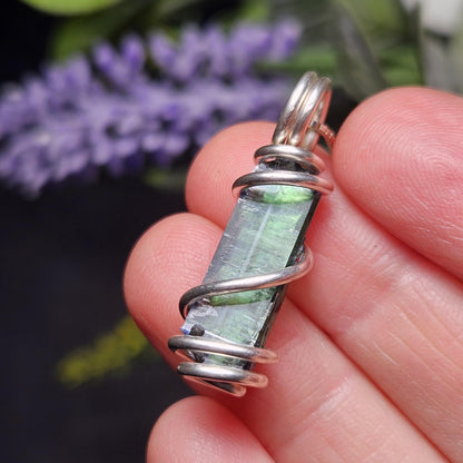 Vivianite Crystal Pendant, High Quality Terminated Specimen