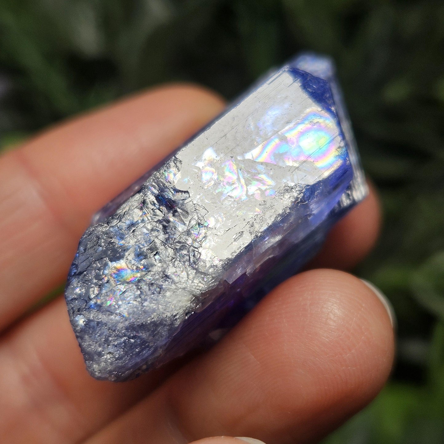 HUGE Tanzanite Crystal with Rainbows 30.46g