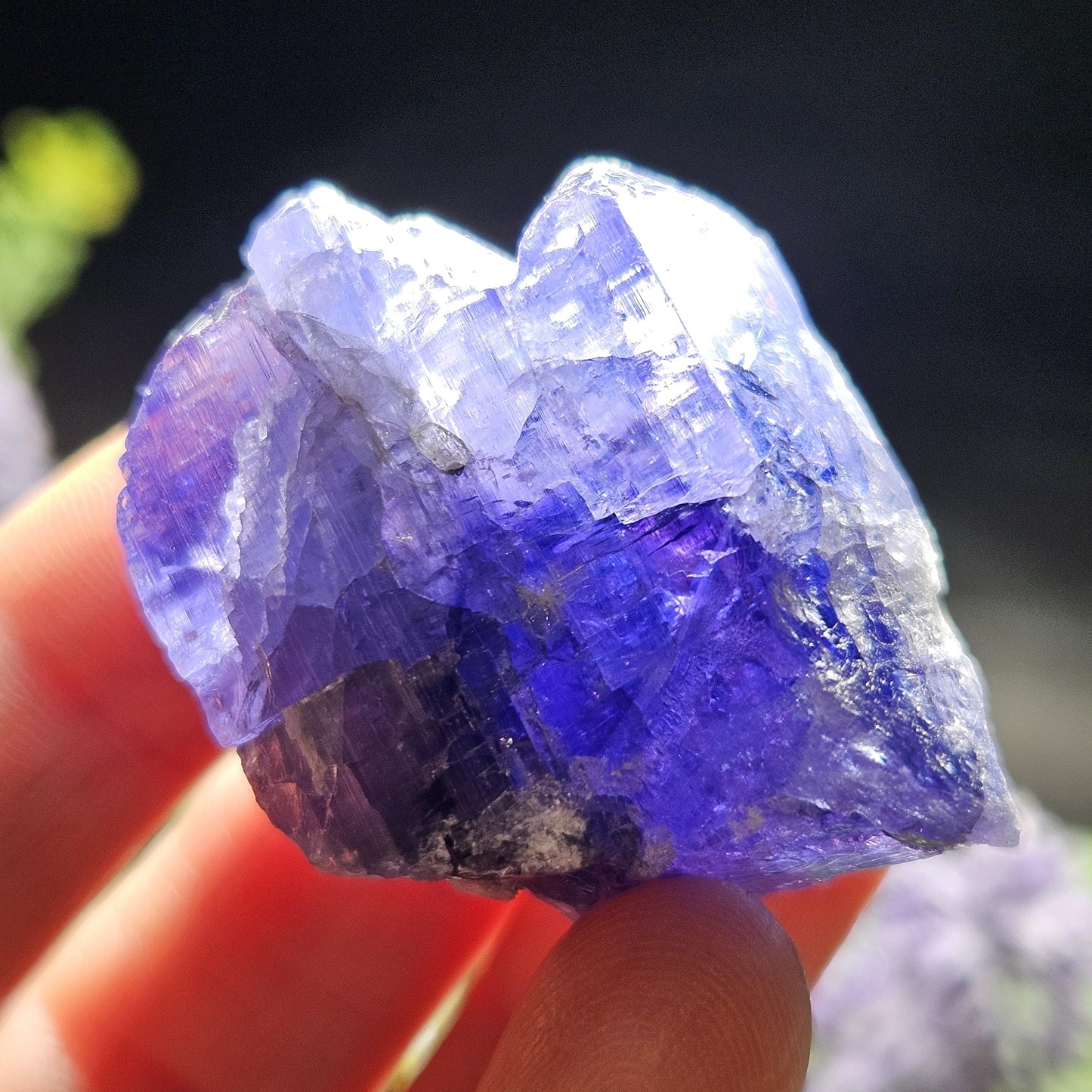 HUGE Tanzanite Crystal with Rainbows 30.46g