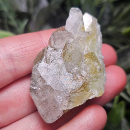 Datolite Crystal with Rainbow Inclusions 29.45g
